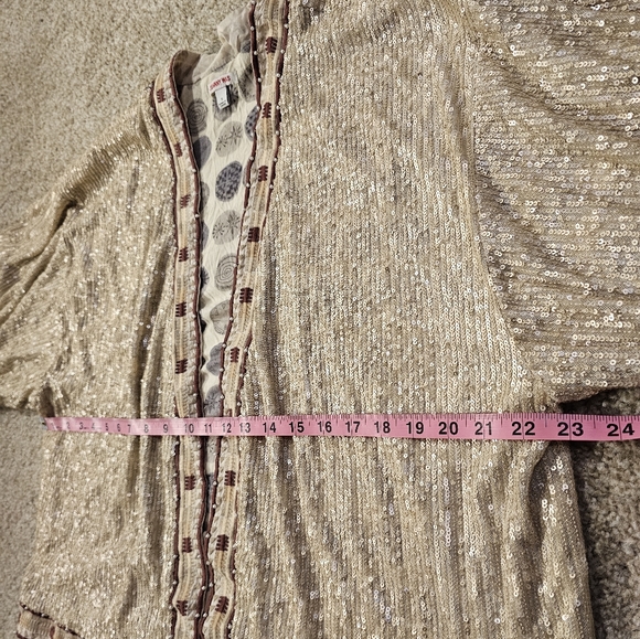Johnny Was Sequin cropped Jacket - Picture 13 of 15